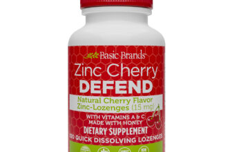 Basic Organics Zinc Lozenges (Cherry Flavor)