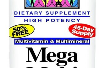 21st Century Mega Multi Women Multivitamin Multimineral Supplement Tablets 90ct