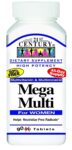 21st Century Mega Multi Women Multivitamin Multimineral Supplement Tablets 90ct