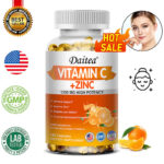 Liposomal Vitamin C + Zinc High Absorption Vit C Immune Supplements 1200mg