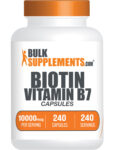 BulkSupplements Biotin 1% 240 Capsules – 10000 mcg Per Serving