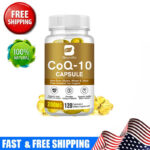 120PCS COQ 10 Coenzyme Q-10 200mg Heart Health Support, Increase Energy&Stamina