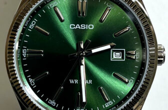 CASIO Collection MTP-1302D-3AJF Mens Watch Dark Green Dial Analog From Japan NEW