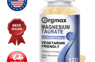 Magnesium Taurate 700mg Supports Cardiovascular Health and Reduces Anxiety