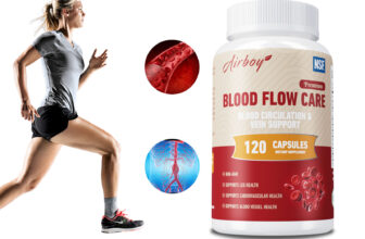 Blood Flow Care – Nitric Oxide Booster, Clean Veins and Arteries – with Hawthorn