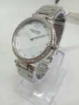 Anne Klein 12/2353MPSV Women’s 33mm Crystal Accent MOP Dial Watch NWOT