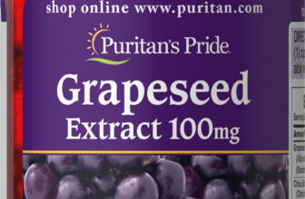 Puritan’s Pride Grapeseed Extract 100 mg – 200 Capsules