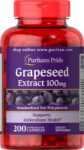 Puritan’s Pride Grapeseed Extract 100 mg – 200 Capsules