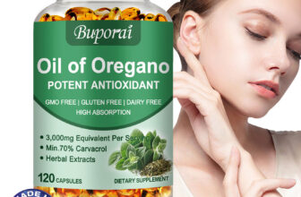 Oil of Oregano Capsules 3000mg -Provide Antioxidant Support,Immune System Health