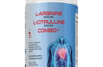 1 Combo L Arginine 5000mg & L Citrulline 1000mg CHERRY Flavor, N.O. Booster