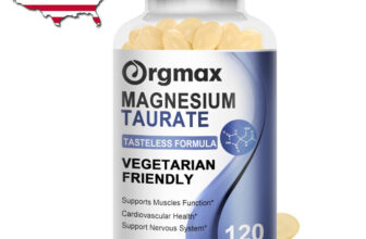 Magnesium Taurate Supplement for Cardiovascular to Boost Magnesium Levels 700mg