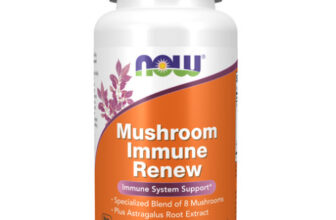 NOW FOODS MUSHROOM IMMUNE RENEW – 90 Veg Capsules