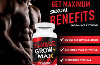 Savage Grow MAX 60 capsules Male Enhancement Supplement 1000 MG