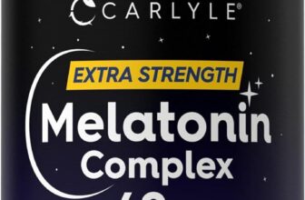 Melatonin 40 Mg Complex Ashwagandha Chamomile Extra Strength Sleep Aid, 150 Tabs