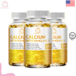 Calcium Supplement w/ Vitamin D3 K2 Vitamin B12 Support Immune Bone Heart Health