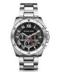 MICHAEL KORS BRECKEN CHRONOGRAPH BLACK DIAL MEN’S WATCH MK8438 44mm