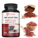 Red Yeast Rice 2400mg – Energy & Stamina, Healthy Cholesterol Levels – CoQ10