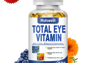 Eye Vitamins with Lutein and Zeaxanthin -Premium Eye Protection Formula Softgels