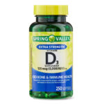 Spring Valley Vitamin D3 Supplement Softgels – 5000iu (250 Count)