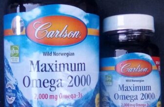 Carlson Maximum Omega 2000 – Lemon 2,000 mg  Sgels Expires 02/2027 -factory Seal