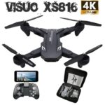 Visuo XS816 RC Drone with 50 Times Zoom WiFi FPV 4K Dual Camera Optical Flow