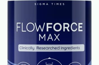 FlowForce Max All-Natural Dietary Supplement to Improve Strength and Energy 60ct