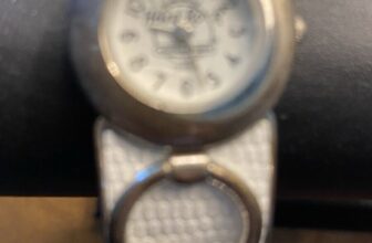 Vintage Silver & White Women’s Watch Bracelet Style Hard Rock Tampa