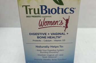 TruBiotics Women’s Digestive + Vaginal + Bone Health , 30 Caps Exp 1/25