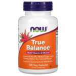 Now Foods True Balance Multi Vitamin  Mineral 120 Capsules GMP Quality Assured