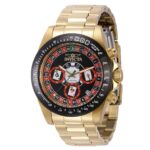 Invicta Speedway Men’s Watch – 39.5mm, Gold ZG-44644 NEW