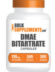 BulkSupplements DMAE-Bitartrate 365 Capsules – Mental Focus Supplement