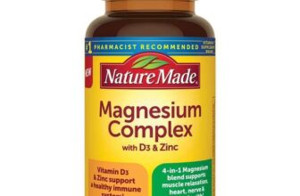 Nature Made Magnesium Complex with D3 & Zinc 60 Caps