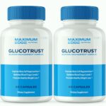 (2 Pack) Glucotrust Capsules, Glucotrust Blood Sugar Supplement Maximum Edge