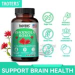 Rhodiola Rosea 1000 mg 120 Vegan Capsules, Mood Support Anxiety & Stress Relief