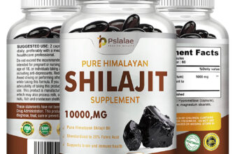 Pure Himalayan Shilajit 10000mg-Fulvic Acid-Energy,Stamina,Strength,Performance