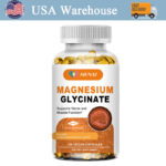 MENXI Magnesium Glycinate Capsules 400MG High Absorption Magnesium Supplement