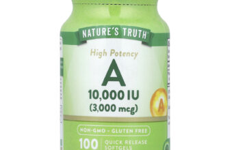 Vitamin A, High Potency , 10,000 IU (3,000 mcg), 100 Quick Release Softgels