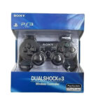 Wireless Bluetooth Video Game Controller Pad For Sony PS3 Playstation 3 Black