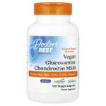 Vegan Glucosamine Chondroitin MSM, 120 Veggie Caps