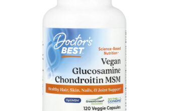 Vegan Glucosamine Chondroitin MSM, 120 Veggie Caps