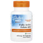 Fully Active Folate 400, 400 mcg, 90 Veggie Caps