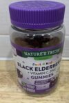 Nature’s Truth Just For 4 Kids Black Elderberry Plus Vitamin C 50 Vegan Gummies