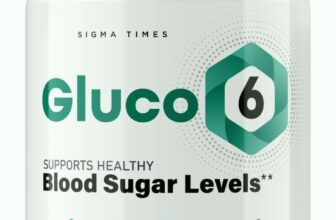 (1 Bottle)  Gluco6 Blood Sugar Supplement, Gluco 6 Capsules