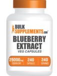 BulkSupplements Blueberry Extract 240 Capsules