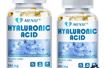 Hyaluronic Acid 60/120 Capsules Supplement Support Reduce Wrinkles Joint Health