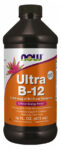 Now Foods Ultra B-12 5000 mcg 16 fl oz 3 Forms of B-12, 800mcg Folic Acid 09/26E