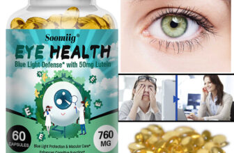 Eye Vitamins with Lutein and Zeaxanthin 760mg – Premium Eye Protection Capsules