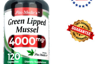 Xtendlife Green Lipped Mussel Powder – Joint Support – 120 Capsules BEST 4000 mg