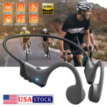 2024 Open-Ear Wireless Bone Conduction Bluetooth Headphones for Sport Fitness