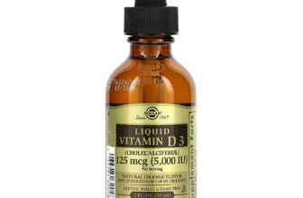 Liquid Vitamin D3, Natural Orange , 125 mcg (5,000 IU), 2 fl oz (59 ml)